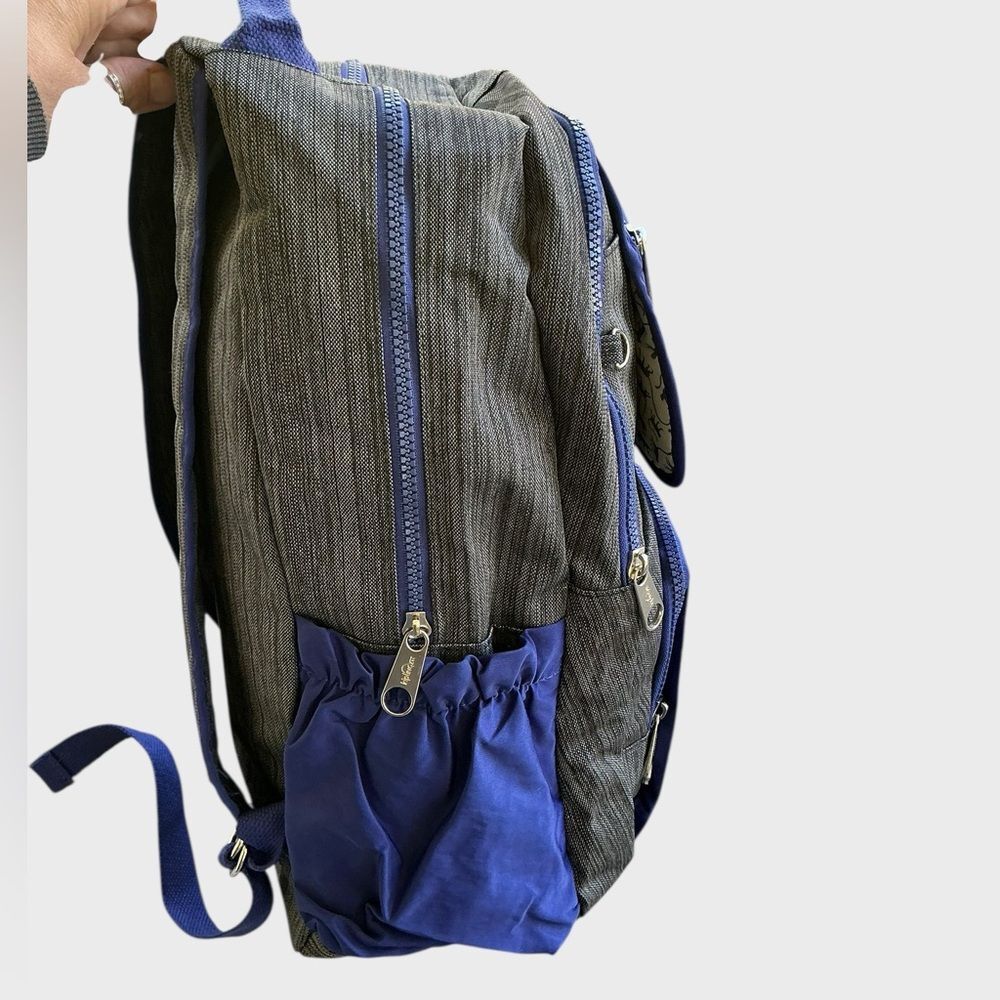 Kipling Lightweight Canvas Nylon Backpack - Picture 5 of 10